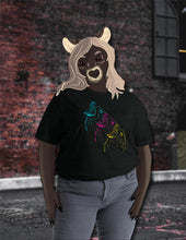 Load image into Gallery viewer, CMYK Wolf Unisex T-Shirt