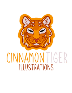 Cinnamon Tiger Illustrations Logo