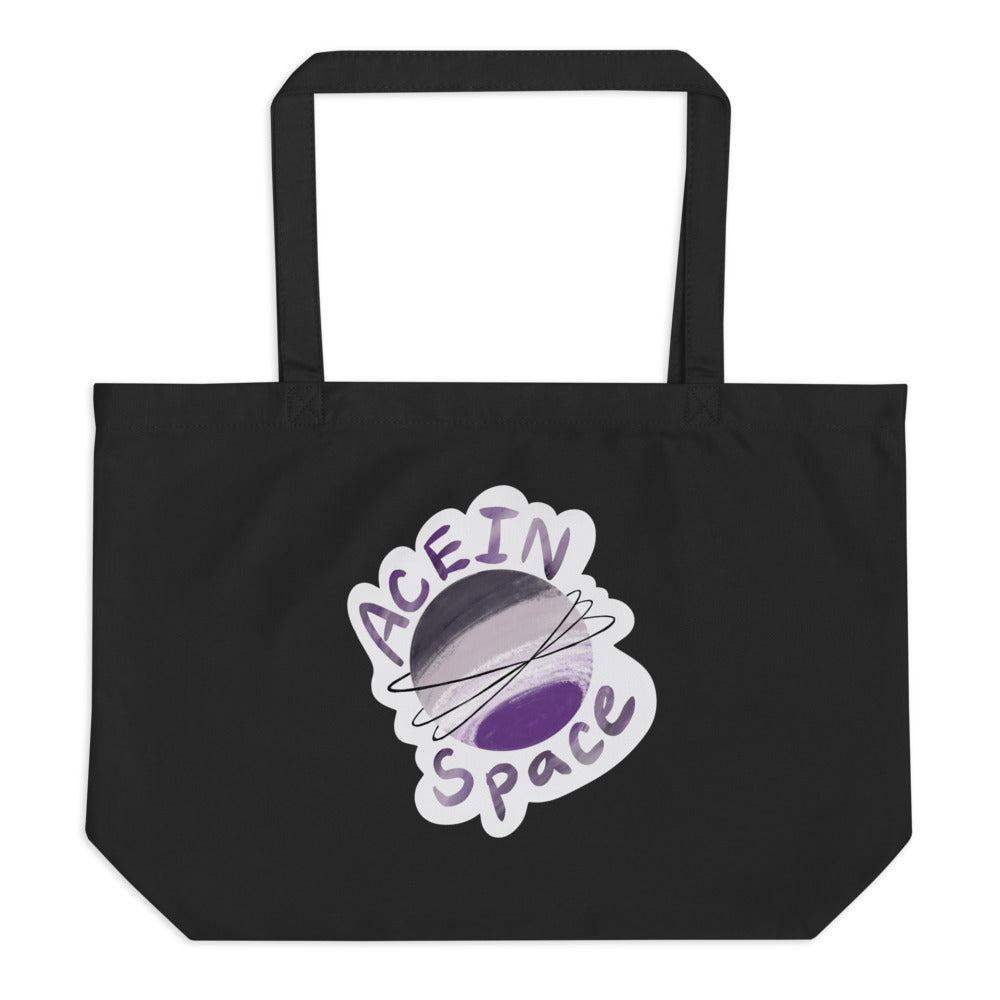 Ace in Space tote bag